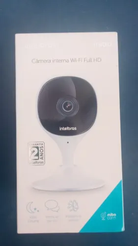 CÂMERA INTERNA WI-FI FULL HD IMX C INTELBRAS, NOVO LACRADO FRETE GRÁTIS PARA MACEIÓ