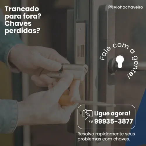 CHAVEIRO 24 HORAS! ATENDIMENTO RÁPIDO E EM DOMICÍLIO!!