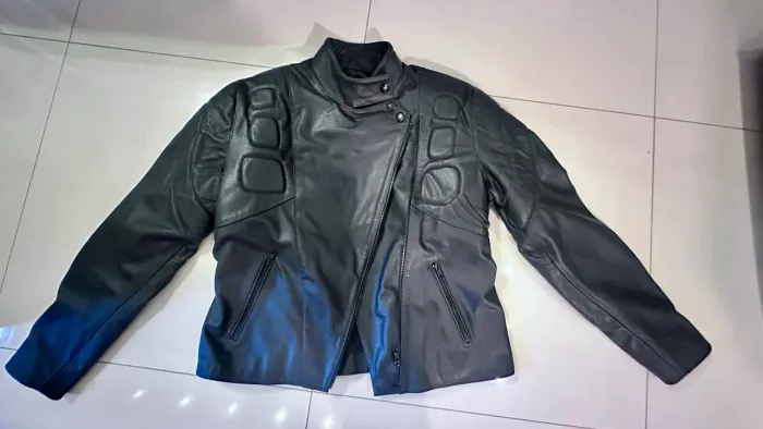 Jaquetas motociclista Kalline - Masc e Fem - Couro - Novas - 600,00 cada