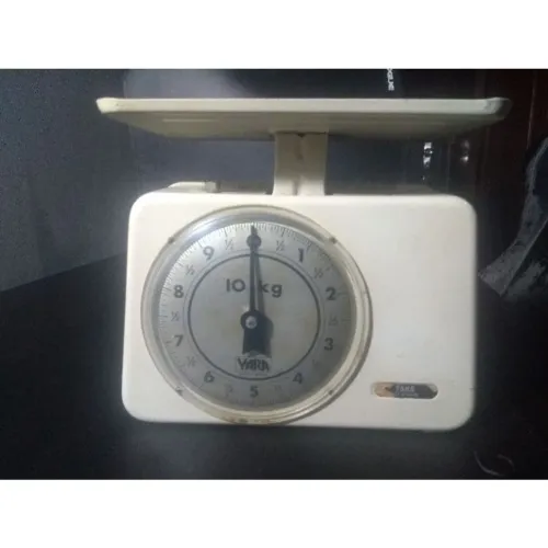 Balança de cozinha antiga YARA - 10 Kg | Branca | Raro | Vintage