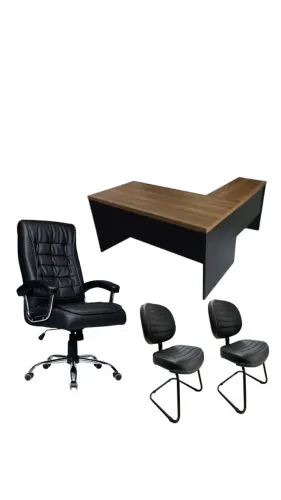 COMBO PARA ESCRITÓRIO MESAS CADEIRAS - LOJA IKONMIXOFFICE