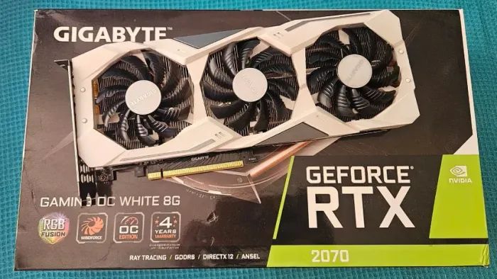 Placa de Video RTX 2070 8GB 256Bits  ( Semi-Nova Com Caixa )