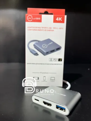 Adaptador Multiporta USB Tipo C 4K - ANJ.GG