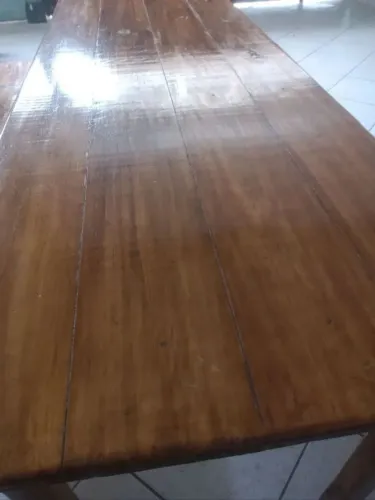 Mesa de Madeira Rústica 