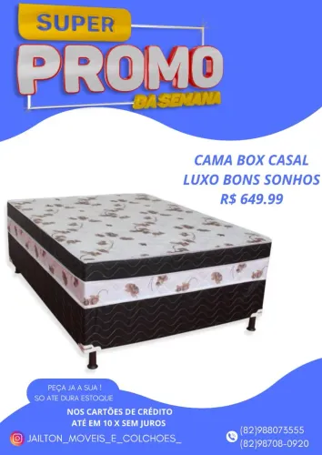 PROMOÇÃO DE CAMA BOX APARTI DE 280