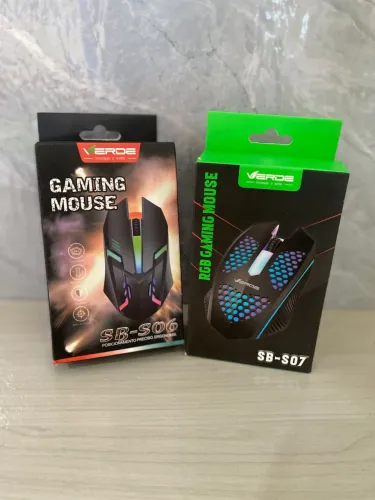 Mouse com RGB USB - ENTREGA A DOMICÍLIO