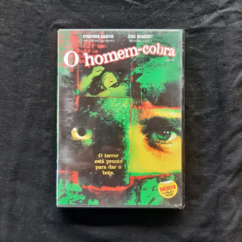 DVD O Homem-Cobra (Raro) - Anos 70