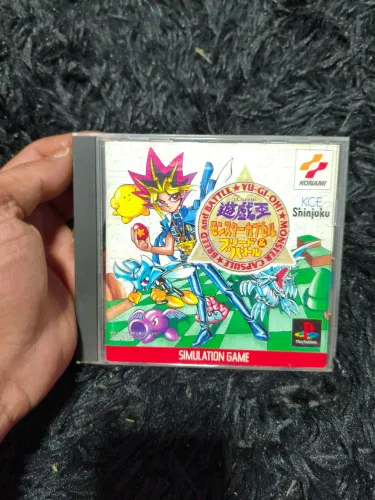 Jogo original ps1 Yu-Gi-Oh japonês 