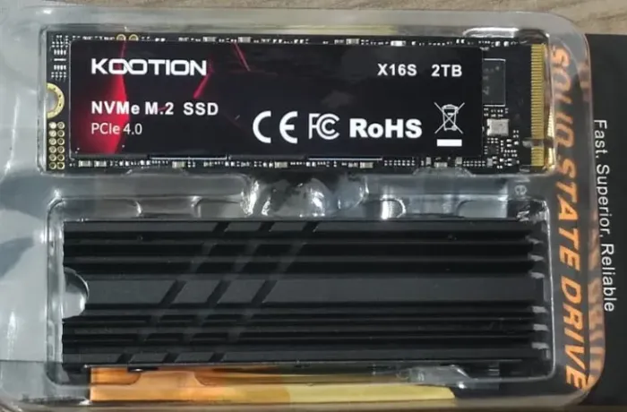 SSD M.2 NVME Kootion X16S 2Tb (Novos + Garantia)