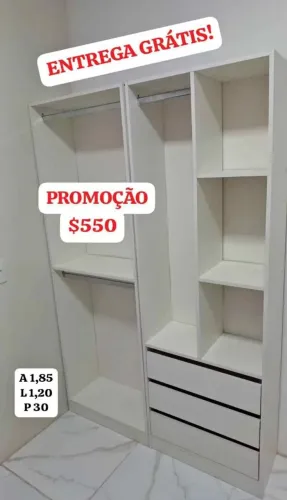 CLOSET de solteiro