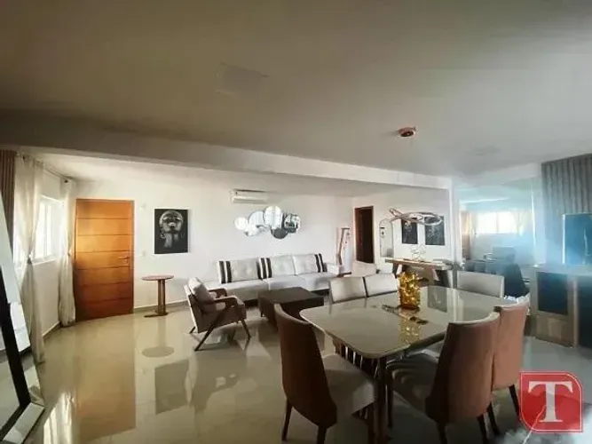 Apartamento de alto padrão mobiliado disponível para locação no Palazzo Roberto Pinto