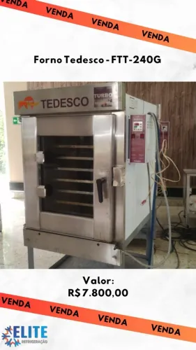 Forno Turbo Industrial para padarias, restaurantes, pizzarias etc
