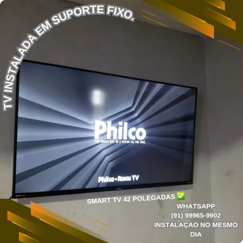 Suportes para tvs com instalação inclusa...