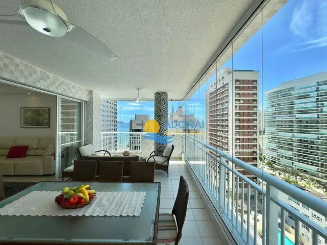 Apartamento beira-mar com vista Astúrias Guarujá