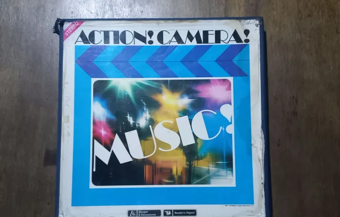 Box com 8 LPS / Vinil coleção Action! Câmera