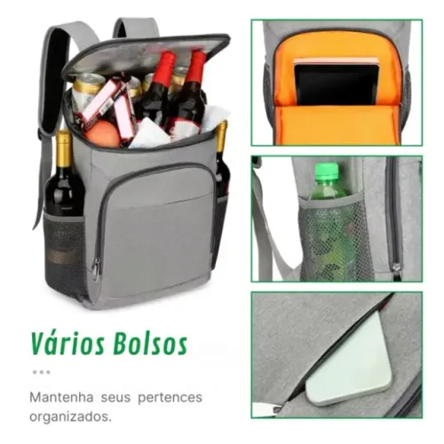 Bolsa Térmica Para Bebida - Grande
