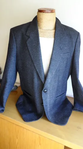 BLAZER-TERNO ITALIANO MASCULINO MORIZONO XADREZ 