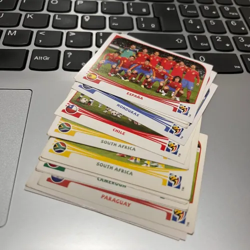 Figurinhas da Copa 2010, 2014 e 2022