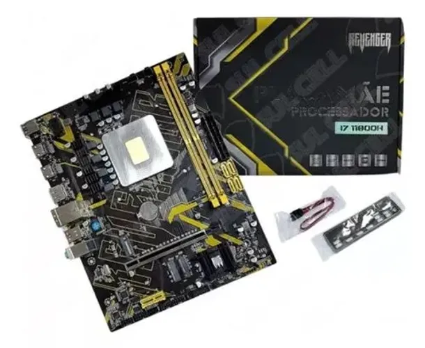 Placa Mãe E Processador I7-11800h: Ddr4 3200, Rede 1000mbps