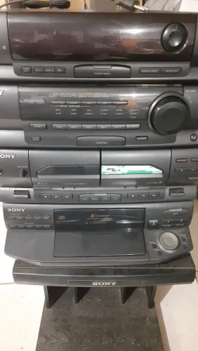 System sony LBT-N555AV funcionando parcial 