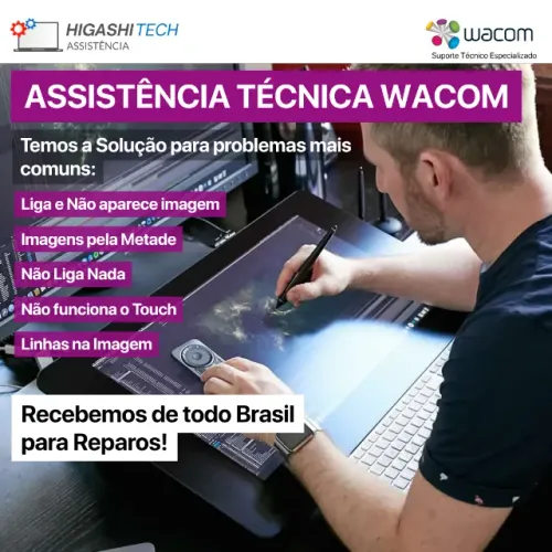 Assistência Técnica Wacom - Atendemos todo Brasil
