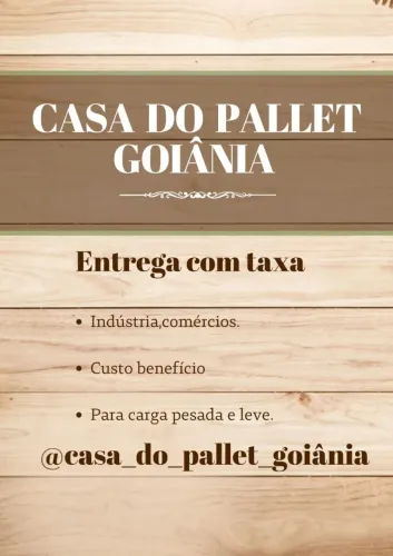 Casa do pallet, diversas medidas, tamanhos variados.