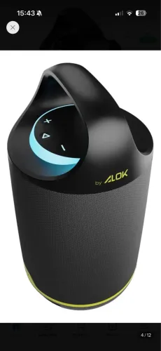 Caixa de som Bluetooth Alok