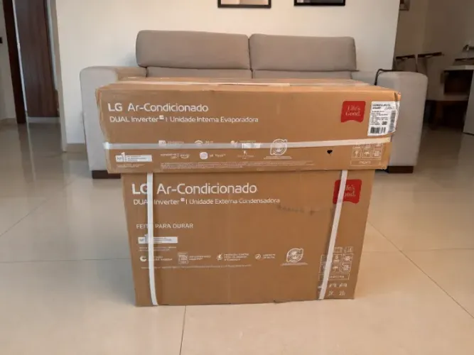 Ar Condicionado LG 12000 BTU Dual Inverter AI Wi-Fi - Novo Lacrado com NF