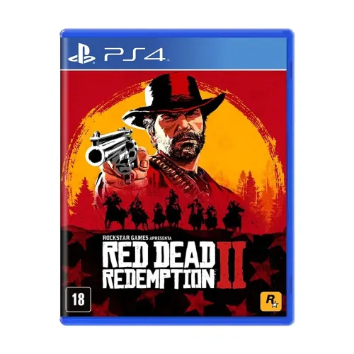 JOGO RED DEAD REDEMPTION 2 MÍDIA FÍSICA PS4 E PS5