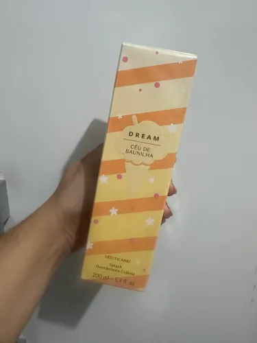 Body splash céu de baunilha o Boticário