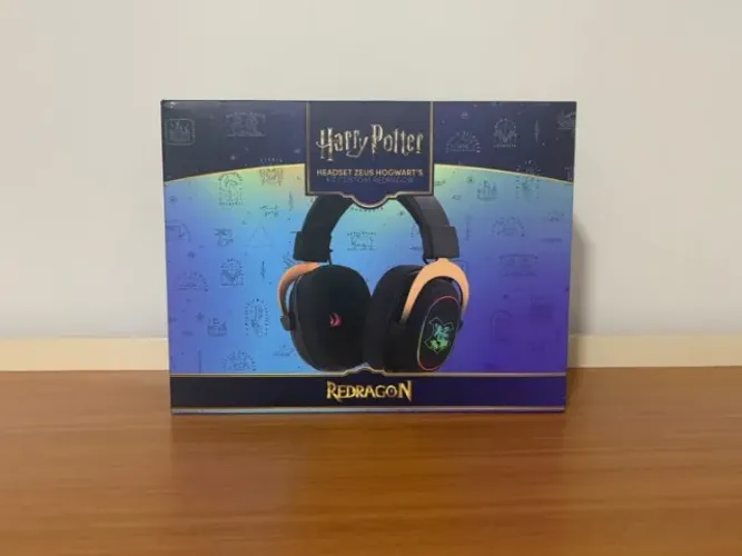 [NOVO] Headset Harry Potter Redragon Zeus Hogwarts Special Edition