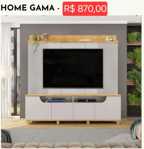 Home Gama p/tvs até 75 (leia a descrição)