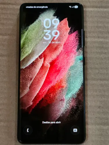 Celular samsung galaxy s21 5G ultra 256GB 12RAM Preto 