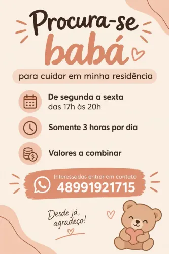 Precisa-se de Babá
