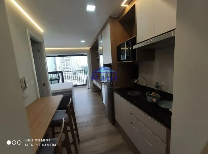 LOCAÇÃO - STUDIO MOBILIADO - 24M² - SANTO AMARO - SÃO PAULO