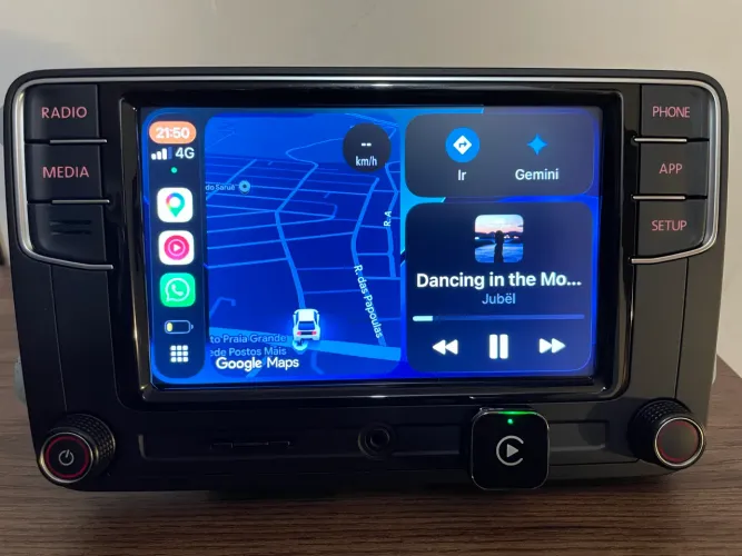 Multimídia RCD330 C Original VW Volkswagen - Apple CarPlay e Android Auto - 6RF035187C
