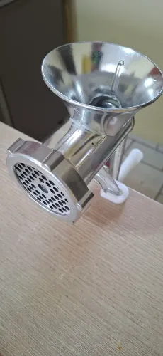 Moinho de carne manual para fazer linguiça!!