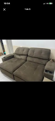 Sofá retrátil super confortável