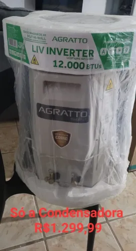 Condensadora Agratto Liv Inverter 12.000 BTUs