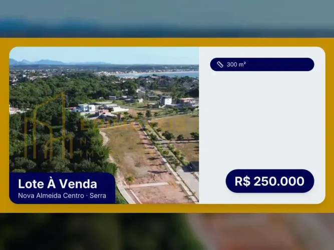 Oportunidade Única: Lote em Nova Almeida Centro, perto da praia!