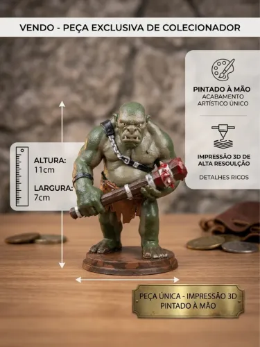 Ork em impressão 3D
