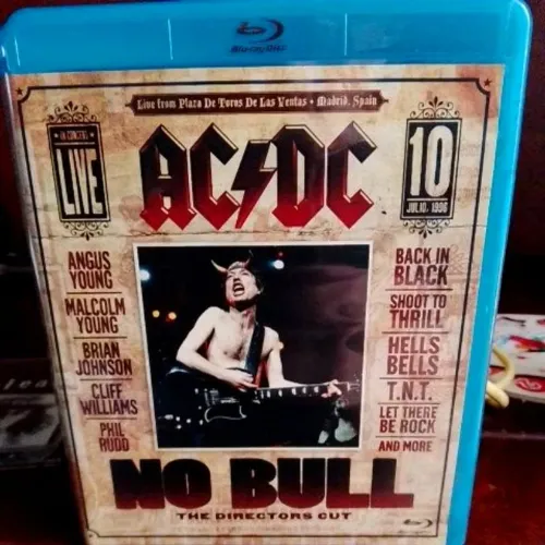 Blu-ray AC DC no Bull live