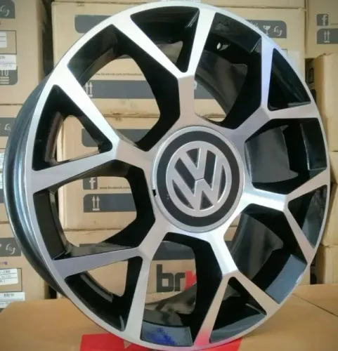 Rodas UP aro 17 4x100 (Novas) + 195/40R17 Forceland (Semi-novos) - R$ 4.690,00