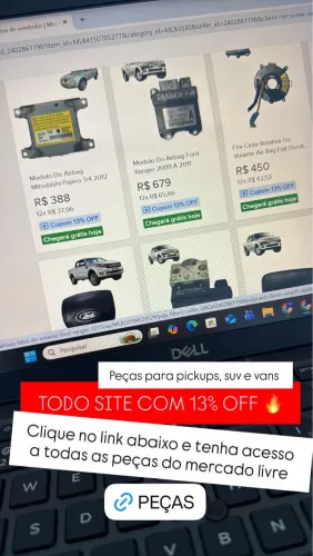 PEÇAS PARA PICKUPS, SUV E VANS 