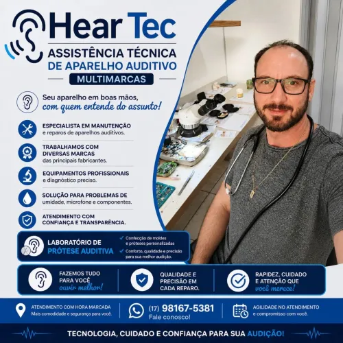 Manutenção e Conserto de Aparelho Auditivo Multimarcas