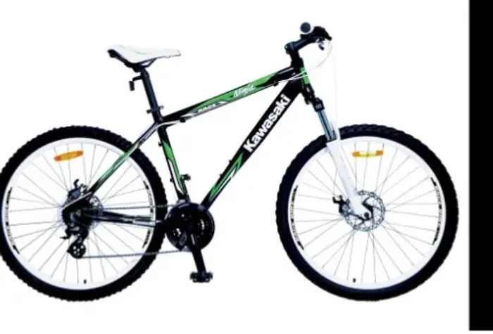 Vendo bicicleta kawassaki verde aro 26 nova