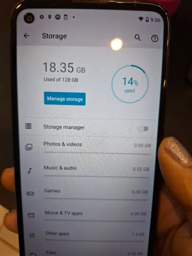 Celular Motorola G(9) Power 128GB