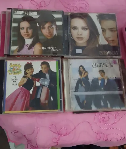 CDs Coleção Sandy e Junior