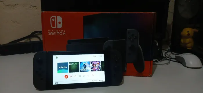 Nintendo switch (novo) desbloqueado