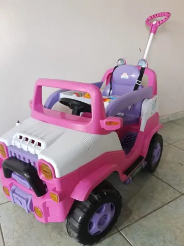 Carrinho Calesita Diipi Rosa